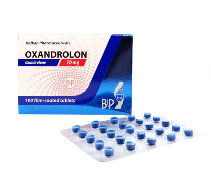 OXANDROLON 50TAB/10MG BALKAN PHARMACEUTICALS